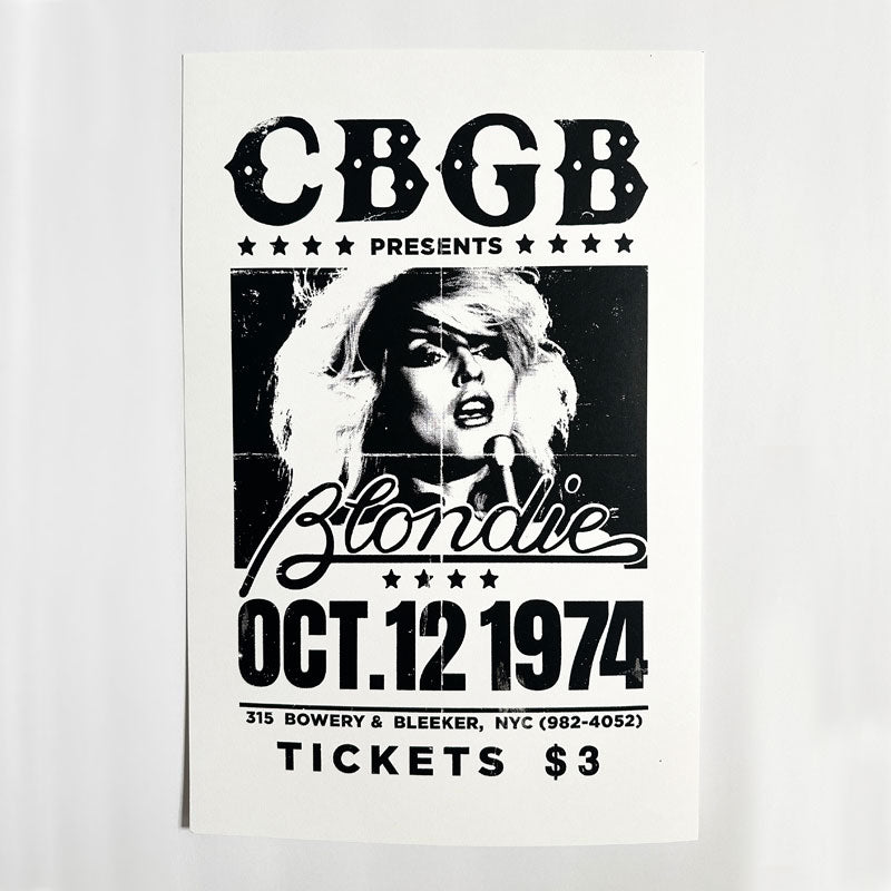 Blondie Live Poster